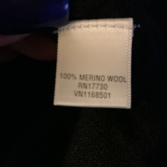 Mens Merona Black Wool Sweater - Picture 15 of 15